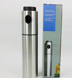 Cooking Oil Vinegar Sprayer Dispenser Stainless Steel Oil Sprayer Bottle