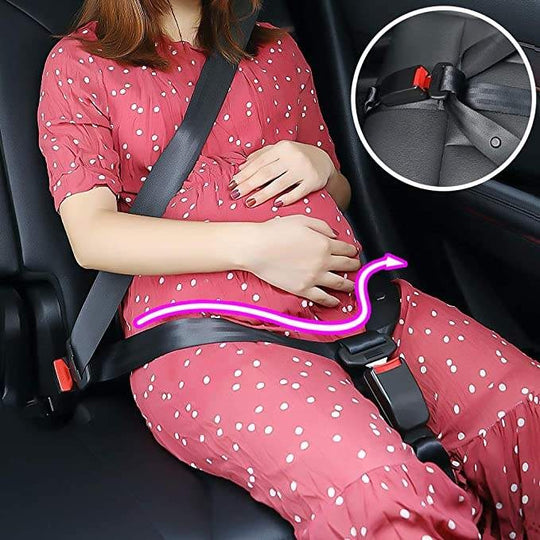 Pregnant Maternity Bump Seat Belt adjuster Comfortable Pregnancy Car Seat belt(Bulk 3 Sets)