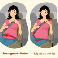 Pregnant Maternity Bump Seat Belt adjuster Comfortable Pregnancy Car Seat belt(10 Pack)