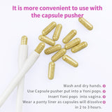 Yoni Pops Vagina Cleaning Pills Organic Boric Acid Capsules Vaginal Suppositories(Bulk 3 Sets)