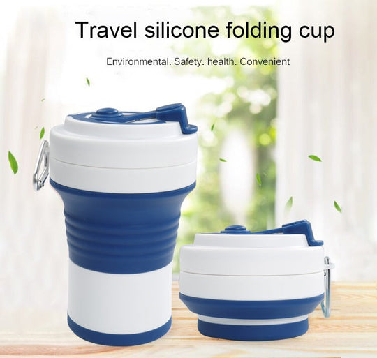 Travel Silicone Folding Cup(Bulk 3 Sets)