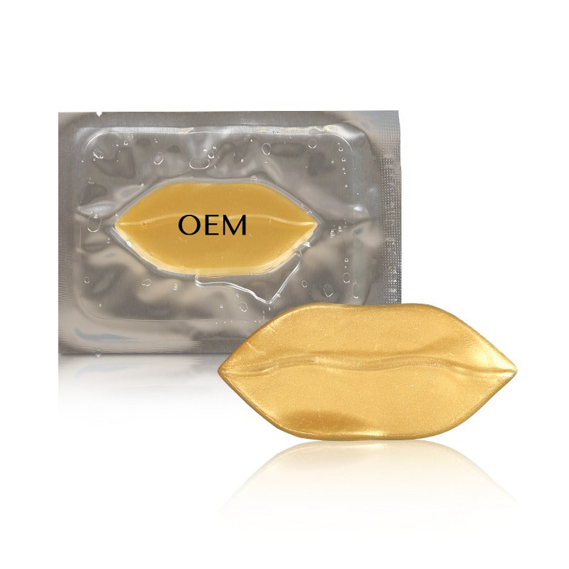 Premium Quality Moisturizing Collagen Crystal Lip Mask - Anti-Ageing (Gold-Lip Mask)