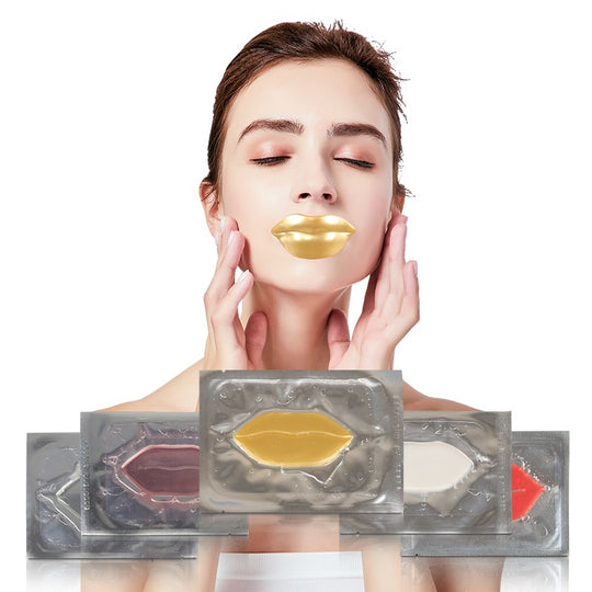 Premium Quality Moisturizing Collagen Crystal Lip Mask - Anti-Ageing (Gold-Lip Mask)