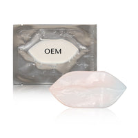 Premium Quality Moisturizing Collagen Crystal Lip Mask - Anti-Ageing (Gold-Lip Mask)(10 Pack)