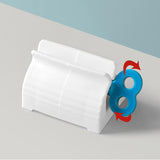 TableTop Toothpaste Tube Squeezer with Rolling squeezers Holder Dispenser