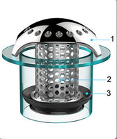 Kitchen Sink Drain Strainer Stainless Steel 304 Basket Drain Protector(Bulk 3 Sets)