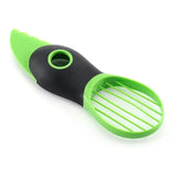 Multi Functional Plastic 3 in 1 Avocado Knife Avocado Cutter Slicer Kitchen Gadgets(Bulk 3 Sets)