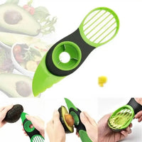 Multi Functional Plastic 3 in 1 Avocado Knife Avocado Cutter Slicer Kitchen Gadgets(10 Pack)