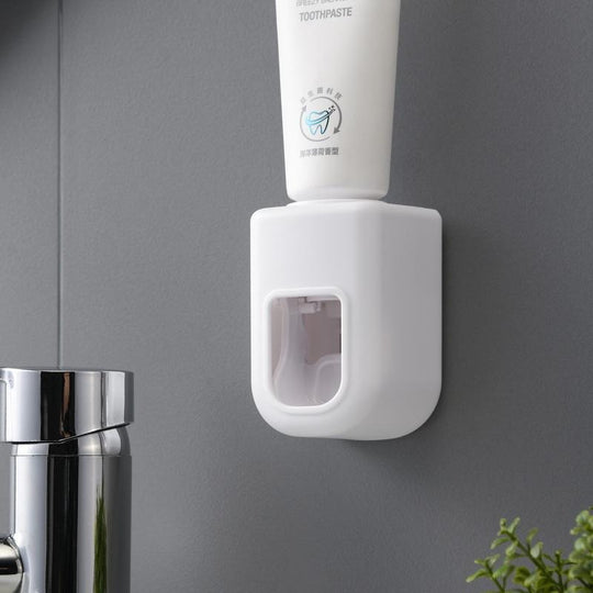 Simple Clean look Toothpaste Dispenser Wall Mount for Bathroom