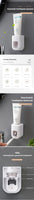 Simple Clean look Toothpaste Dispenser Wall Mount for Bathroom