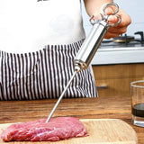 Meat Injector Kit Stainless Steel Food Syringe
