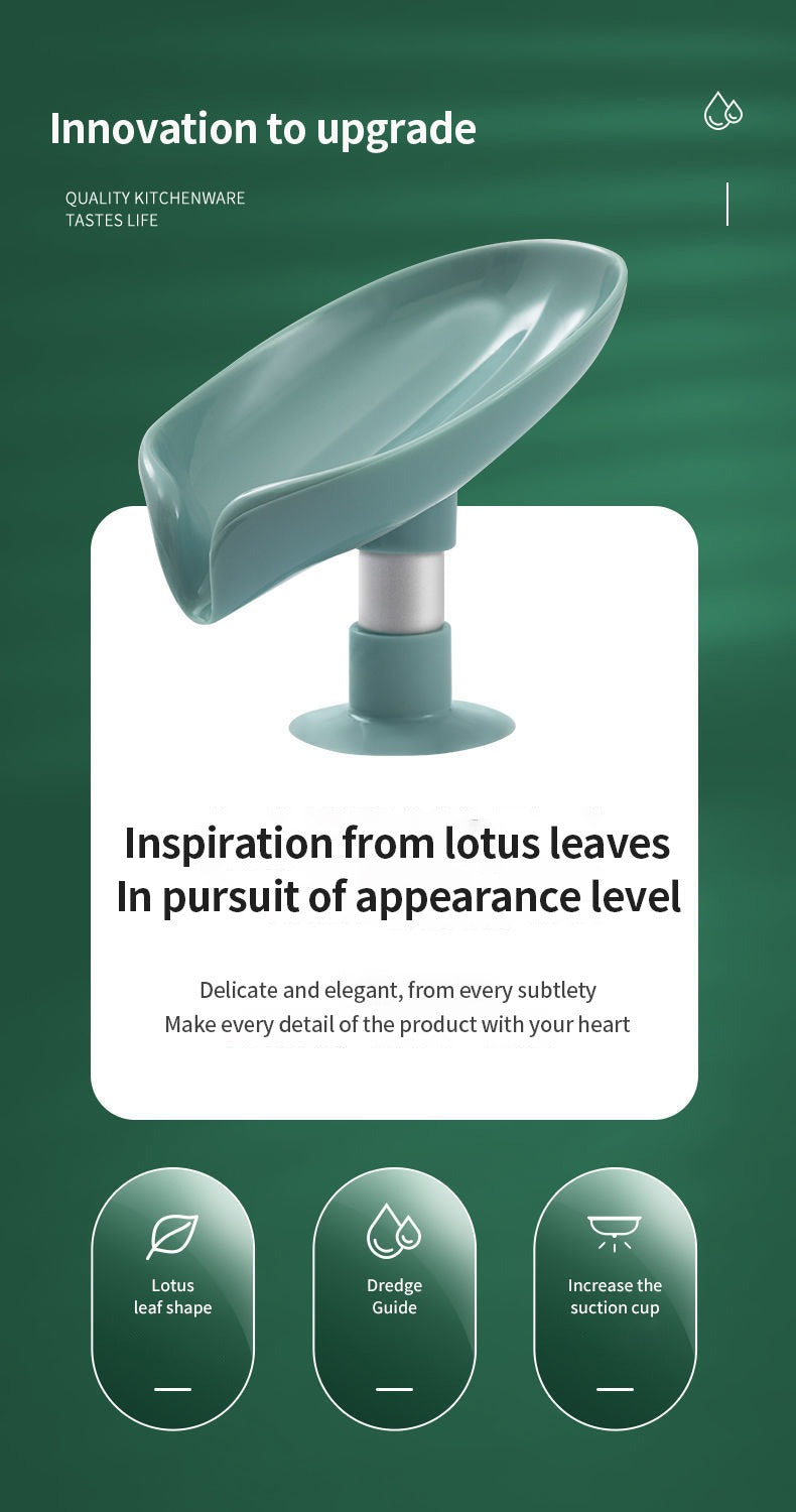 Lotus Leaf Soap Dish Holder(Bulk 3 Sets)