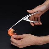 Premium Stainless Steel Shrimp Peeling Tool Shrimp Skin Shell Device Peeling Fish Pliers