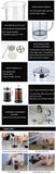 Eco-Friendly Transparent Heat Resistant Clear Borosilicate Glass Tea Pot(10 Pack)