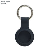 Silicone Case for Airtags with Keychain, Protective Cover for Apple Air tag Key Finder Tracker, Pet Dog Itag Collar Necklace, Airtag Accessories Holder(Bulk 3 Sets)