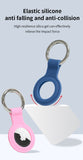 Silicone Case for Airtags with Keychain, Protective Cover for Apple Air tag Key Finder Tracker, Pet Dog Itag Collar Necklace, Airtag Accessories Holder(10 Pack)