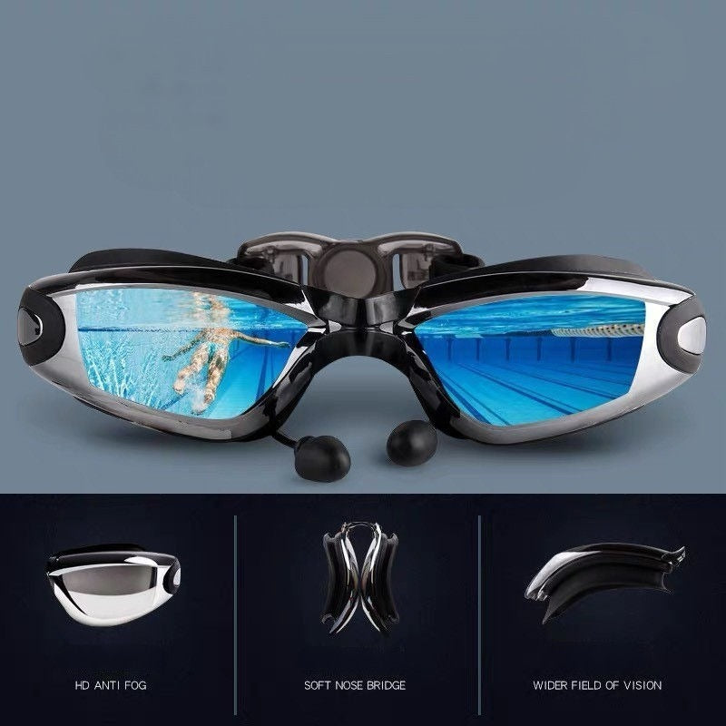 Professional Adult & Children Speed Swim Pool Anti Fog Arena Eye Glasses Protection Competition Racing Swimming Goggles