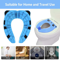 kids baby potty training toilet seat with Splash proof part(10 Pack)