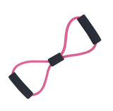 Yoga Fitness Resistance 8 Word Chest Expander Rope Workout Muscle Fitness Elastic Bands for Sports Exercise
