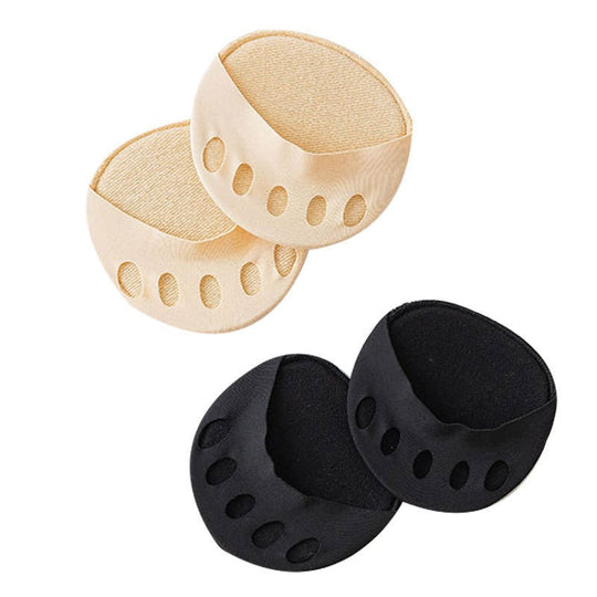 Ice Silk Sponge Pad Half Palm Socks Five-finger Socks