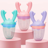 Newborn Pacifier Food Nibble Baby Feeder Kids Fruit Pacifier Feeding Safe Training Nipple Teat Silicone Baby Pacifier
