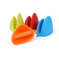 Premium Quality Kitchen Silicone Heat Resistant Gloves Clips Insulation Non Stick Anti-slip Pot Bowel Holder Clip Cooking Baking Oven Mitts