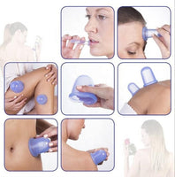 Anti Cellulite Massager Cupping Therapy Massage Sets Silicone Vacuum Suction Cupping Cups(Bulk 3 Sets)