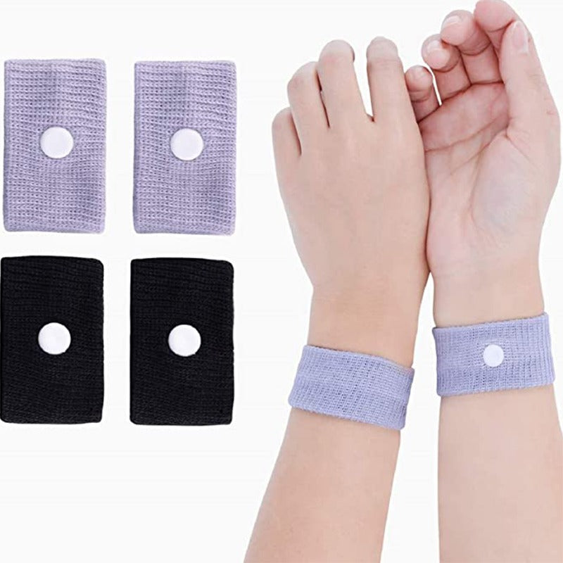 Nausea Relief Bracelets Acupressure Wrist Bands for Pregnant Women(Bulk 3 Sets)