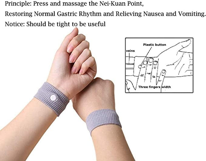 Nausea Relief Bracelets Acupressure Wrist Bands for Pregnant Women