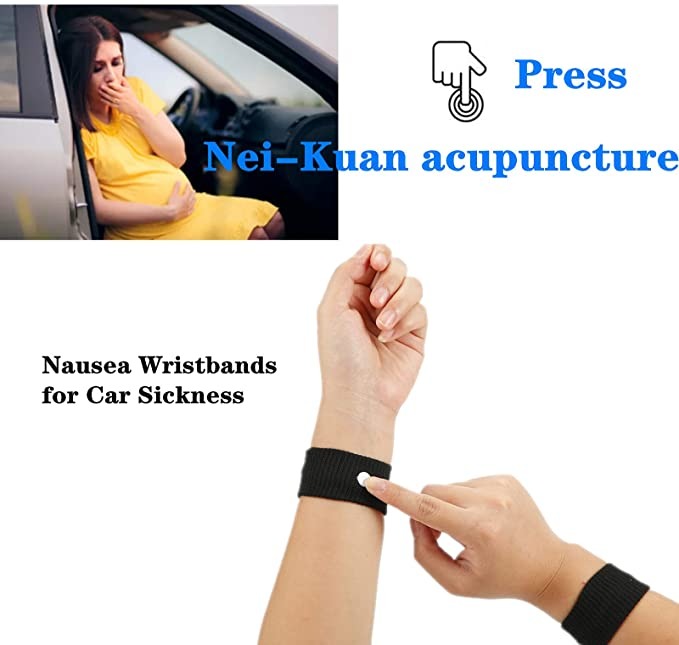 Nausea Relief Bracelets Acupressure Wrist Bands for Pregnant Women(10 Pack)