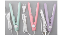 Mini Hair-Straightener Flat Iron Ceramic Dry and Wet Thermostatic Electric mini Curling Iron(10 Pack)