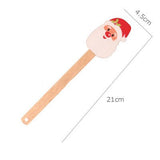 Premium quality Highly Heat Resistance Non-Stick Silicone Baking Spatula Set with wood handle(10 Pack)