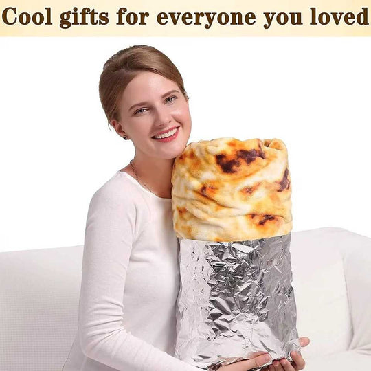 Ideal Gift Tortilla blanket soft burrito flannel fleece throw blanket(10 Pack)