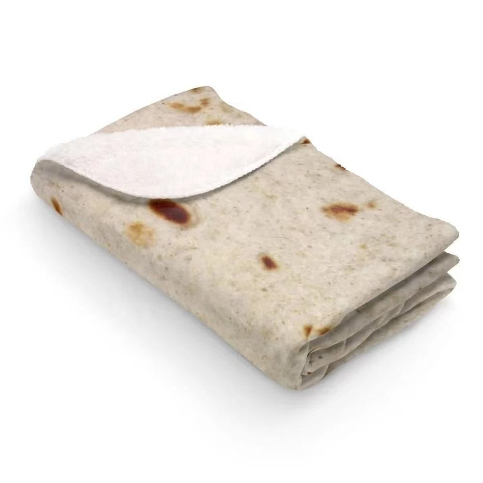 Ideal Gift Tortilla blanket soft burrito flannel fleece throw blanket