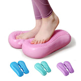 Aerobic exercise balance training foot massage pedal air inflatable stepper(10 Pack)