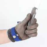 Professional Grade Strong Anti-Rust Butcher Kitchen Cut-Proof Protective Gloves