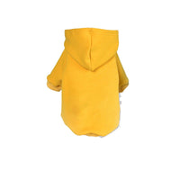 Pet Clothing with Dog Fleece Hoodie Hoodie and buttons on the bottom