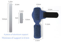 Premium Quality Compression Finger Splints with Flexible Built-in Aluminium Support