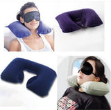 Inflatable Neck Pillow for Traveling, Portable Head and Neck Support Pillows, Suitable for Sleep Rest, Airplane, Car, Office and Outdoor(10 Pack)