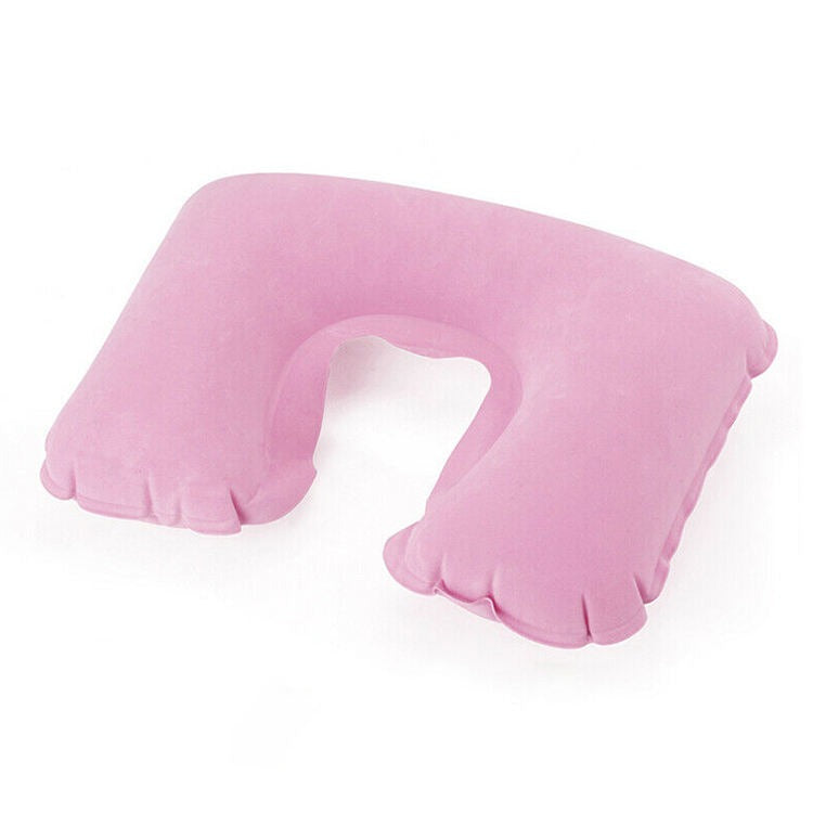 Inflatable Neck Pillow for Traveling, Portable Head and Neck Support Pillows, Suitable for Sleep Rest, Airplane, Car, Office and Outdoor