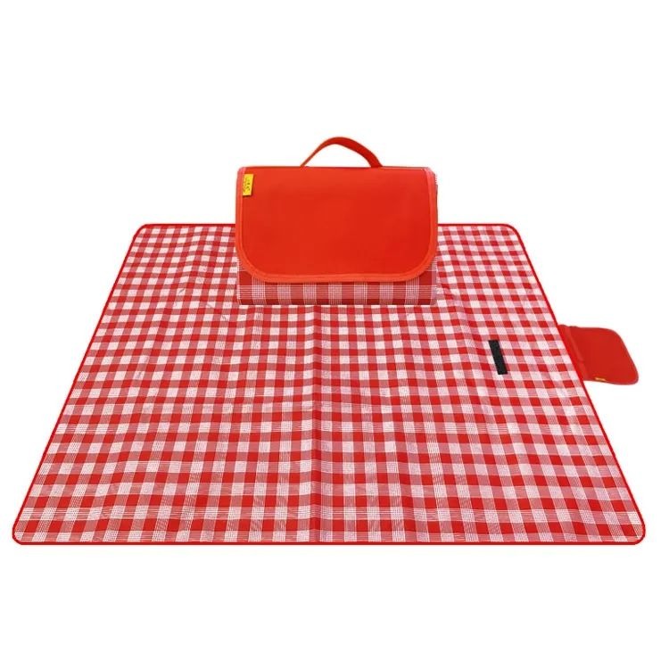 Foldable Travel Beach Picnic Blanket for Outdoor(Bulk 3 Sets)