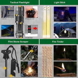 High quality Perfect gift survival gear kit camping accessories 34 in 1 for climbing hiking(Bulk 3 Sets)
