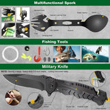High quality Perfect gift survival gear kit camping accessories 34 in 1 for climbing hiking(Bulk 3 Sets)