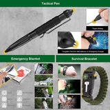 High quality Perfect gift survival gear kit camping accessories 34 in 1 for climbing hiking(10 Pack)