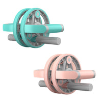 Automatic rebound abdominal roller wheel & Ab Wheel Slide 4 wheel roller with resistance band(10 Pack)
