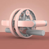 Automatic rebound abdominal roller wheel & Ab Wheel Slide 4 wheel roller with resistance band(10 Pack)