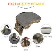 Cushion with USB Charging Port Outdoor Portable Third Gear Controllable Temperature Hunting Camping Heated