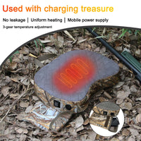 Cushion with USB Charging Port Outdoor Portable Third Gear Controllable Temperature Hunting Camping Heated