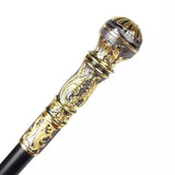 upholstery Walking Stick Man Party Decorative Cane Elegant Walking Stick Elegant Alloy Handle(10 Pack)