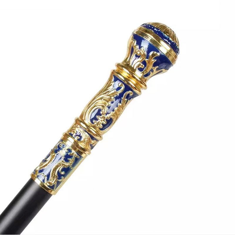 upholstery Walking Stick Man Party Decorative Cane Elegant Walking Stick Elegant Alloy Handle